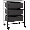 Miniatyrbillede 7 af 7: Rootz Opbevaringsvogn - Mobil Organizer - Hjælpevogn - Stålramme - Nem at rengøre - 40,8L x 33,5W x 60,5H cm