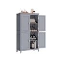 Miniatyrbillede 1 af 5: Rootz badeværelse skab - køkkenskab - MDF -opbevaringsenhed - Rumbesparende design - 30 x 60 x 110 cm