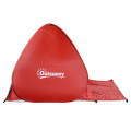 Miniatyrbillede 2 af 11: Rootz Pop Up telt - Rood - Polyester, Staal - 59,06 cm x 78,702 cm x 45,28 cm