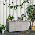Miniatyrbillede 2 af 5: Rootz Haveskab - Haveopbevaringsskab - Redskabsskur - Haveskur - 127 cm x 56 cm x 60 cm