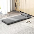 Miniatyrbillede 8 af 11: Rootz 3 -i -1 Justerbar gulvstol - Chaise Lounge - Gæsteseng - 6 -positionskomfort - Faux læder - 75 cm x 81 cm x 68 cm