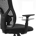 Miniatyrbillede 5 af 7: Rootz Ergonomic Office Chair - Skrivebordsstol - Justerbar lændestøtte - Forebygger muskeltræthed - Justerbar sædehøjde - 110,5-112,5 cm x 53 cm x 52