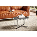 Miniatyrbillede 3 af 6: Rootz Modern Design Sofabord - Rundt bord - Moderne bord - Sort spejlplade - Håndlavet - 60 cm x 60 cm x 34 cm