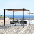 Pikkukuva 2 / 8: Rootz Pergola - Pergola Gazebo - Garden Pergola - Harmaa+ruskea