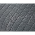 Miniatyrbillede 3 af 10: Rootz Vendbart Sengetæppe - Sofatæppe - Polyester - Åndbar - Alsidig - Mørkegrå - 360 g/m² - 1 cm Kant - 150 cm x 200 cm