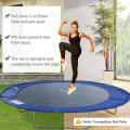 Miniatyrbillede 6 af 8: Rootz Trampolin kantbetræk - Trampolinpude - Sikkerhedspude - Skumpolstring - Blå