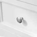 Miniatyrbillede 7 af 9: Rootz hvidt sengebord - Natbord - Opbevaringsskab - Rigelig opbevaringsplads - Elegant design - Holdbar - 40 cm x 60 cm x 30 cm