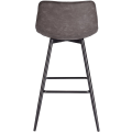 Pikkukuva 6 / 7: Rootz-baarijakkara - Designer-baarituoli - Jalkatuella varustettu työpöytä - Keinonahka - Ergonominen ja mukava - Tukeva ja kestävä - Monipuolinen ja
