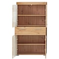 Miniatyrbillede 11 af 11: Rootz Badeværelsesskab - Højskab med åbent rum - Højglans - 37 x 132 x 31 cm