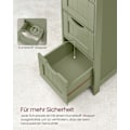 Miniatyrbillede 4 af 7: Rootz Laurel Green Badeværelsesskab - MDF Opbevaringsenhed - Håndklædebeholder - 30 cm x 30 cm x 82 cm - 8,3 kg - Maks. 45 kg øverste hyldekapacitet