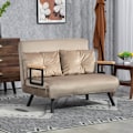 Miniatyrbillede 2 af 10: Rootz sovestol - gæsteseng - sovesofa - 5-niveau justerbart ryglæn - Robust stålramme - 102 cm x 73 cm x 81 cm
