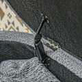 Miniatyrbild 9 av 10: Rootz Vadderad sängbänk - Förvaring Ottoman - Fönstersäte - 100 % polyester - Eucalyptus träram - 116cm x 41cm x 40,5cm