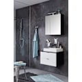 Pikkukuva 3 / 6: Rootz Bathroom Mirror Cabinet - Reflective Storage - Vanity Organizer - Glass Wardrobe - Wall Unit - Shelving System - Front Mirror Glass - 60 x 63 x