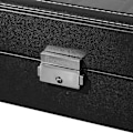 Pikkukuva 5 / 6: Rootz Watch Box - Kellon pidike - Korusäilytys - Lukittava - Samettivuori - MDF-rakenne - 30cm x 21cm x 8,5cm