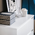 Miniatyrbild 5 av 10: Rootz Shoe Tipper Cabinet - Skoställ - Skoförvaringsorganisator - Mångsidig förvaring - Enkel montering - Slitstarkt MDF-material - 61cm x 100cm x 26c