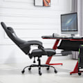Miniatyrbillede 7 af 11: Rootz Gaming Chair - Sort - Skum, Pu - 24,4 cm x 20,47 cm x 50,39 cm
