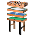 Miniatyrbillede 10 af 10: Rootz 4-i-1 Multi Game Bord - Bordfodbold - Bordtennis - Air Hockey - Billard - Robust MDF-konstruktion - 92cm x 78cm x 80cm