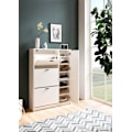 Miniatyrbillede 5 af 6: Rootz stort skoskab - Moderne skoopbevaring - Entryway Organizer - Rigelig opbevaringsplads - 90 cm x 120 cm x 24 cm