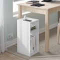 Miniatyrbillede 8 af 9: Rootz sengebord med strømskinne - Natbord - Ladestation - Opbevaringsplads - 25 cm x 60 cm x 30 cm