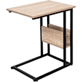 Miniatyrbillede 1 af 9: Rootz sofabord - sidebord - lys eg - robust konstruktion - let at samle - alsidigt - kompakt design - 55 cm x 36 cm x 59,5 cm