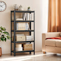 Pikkukuva 2 / 6: Rootz Heavy Dut -hylly - Kellarihylly - Varaston hylly - Rustiresistentti teräs - 150 cm x 75 cm x 30 cm