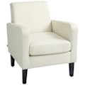 Pikkukuva 1 / 11: Rootz Single nojatuoli - Rentoutumisvaara - verhoiltu nojatuoli - puiset jalat - liinavaatteet - 66 x 72 x 74 cm - ergonominen mukavuus