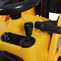 Miniatyrbillede 7 af 9: Rootz 3-i-1 Trettraktor - Ride-On Bulldozer Digger Tractor - Trækvogn - Legelastbil - PP Plast - Gul - 80 cm x 26,5 cm x 39 cm