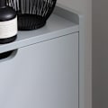 Miniatyrbillede 7 af 9: Rootz skovippeskab - Skoopbevaringsorganisator - Skokommode - Pladsbesparende design - Alsidig opbevaring - Forbedret stabilitet - Lysegrå - 50 cm x 1