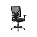 Miniatyrbillede 1 af 7: Rootz Ergonomic Office Chair - Skrivebordsstol - Justerbar lændestøtte - Forebygger muskeltræthed - Justerbar sædehøjde - 110,5-112,5 cm x 53 cm x 52