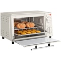 Miniatyrbillede 1 af 11: Rootz 9L Mini Ovn - Compact Toaster Oven - Justerbar varme - Rumbesparende rustfrit stål - 35 cm x 24,6 cm x 20 cm hvid