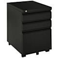 Pikkukuva 1 / 6: Rootz Rolling Container - Arkistokaappi - 3 laatikkoa - 5 pyörää - Ripustettava viila - Lukittava - Teräs - Musta - 39 x 48 x 60 cm