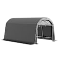 Miniatyrbillede 10 af 10: Rootz Garden Storage Telt - Værktøjstelt - Installerbar garage - UV -resistent - 300L x 450b x 230h cm - Grå