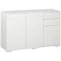 Pikkukuva 1 / 6: Rootz senkki - Lipasto - 2 laatikkoa - Pystykaappi - Push-click - Lastulevy - Valkoinen - 117 cm X 36 cm X 74 cm