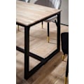 Miniatyrbillede 5 af 5: Rootz spisebord - loftstil - moderne spisebord - håndlavet unikt design - sæder 10 - 200 cm x 100 cm x 76 cm