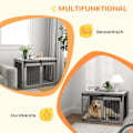 Miniatyrbillede 5 af 10: Rootz Hundekasse - Husdyrbur - Husdyr - Luftig ventilation - Staldkonstruktion - 98 cm x 58 cm x 61 cm