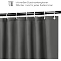 Miniatyrbillede 4 af 7: Rootz bruseforhæng - Polyester badeforhæng - Vandtæt stof - Vægtet søm - Nem installation - Modstandsdygtig over for skimmel - 180 cm x 200 cm