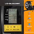 Miniatyrbillede 5 af 10: Rootz foldbar romaskine - Magnetisk modstand - Hjemmetræningsudstyr - LCD-skærm - Justerbart sæde - 185 cm x 58 cm x 57 cm