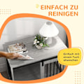 Miniatyrbillede 7 af 10: Rootz Hundekasse - Husdyrbur - Husdyr - Luftig ventilation - Staldkonstruktion - 98 cm x 58 cm x 61 cm