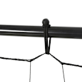 Miniatyrbillede 5 af 7: Rootz Soccer Goal - Soccer Net - Soccer Rebounder Goal - Rebound Wall Net - Soccer Rebound Wall - Gul/Sort - 184 x 63 x 123 cm