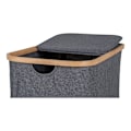 Miniatyrbild 5 av 5: Rootz Noto Tvättkorg - kläder hamper - förvaringskorg - enkel ren - 54x33x54cm