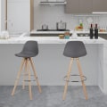 Pikkukuva 2 / 10: Rootz Designer -baarijakkarat - Työpöytäjakkarat - Keittiöjakkarat - Mukavat ja ergonomiset - Tukevat ja kestävät - Helppo puhdistaa - 96,5 cm x 38,5