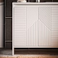 Miniatyrbillede 8 af 9: Rootz MDF Base Cabinet - Badeværelsesopbevaringsenhed - Justerbare hylder Arrangør - Rumbesparende design - 60x61x30cm