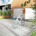 Miniatyrbillede 7 af 8: Rootz galvaniseret jern cykelstativ - Cykelholder - Hjulstativ - Ridse- og vejrbestandig - Universal Fit - Pladsbesparende - 16 mm x 35-55 mm