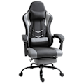 Miniatyrbillede 1 af 11: Rootz Gaming Chair - Sort - Skum, Pu - 24,4 cm x 20,47 cm x 50,39 cm