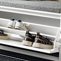 Pikkukuva 6 / 9: Rootz Shoe Storage -kaappi - Kengän järjestäjä - Enträänikenkäpenkki - Mukavuusistuimet - 80 cm x 45cm x 26cm