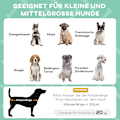 Miniatyrbild 4 av 10: Rootz hundsäng med tak - husdjurshelare - förhöjd husdjursbädd - vattenavvisande tak, andningsbar - 76 x 61 x 69,5 cm - stöder upp till 20 kg