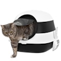 Miniatyrbillede 10 af 10: Rootz PawHut Cat Toilet - Kattebakke - Cat Loo - Forhindrer affaldsspredning - Lugtkontrol - Nem rengøring - 52cm x 41cm x 38cm - Plast, ABS