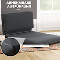 Miniatyrbillede 6 af 10: Rootz 3 -i -1 foldning hvilestol - gæstemadras - delbar sofa - maksimal komfort - 138W x 90d x 70H cm