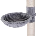 Miniatyrbild 7 av 10: Rootz Cat Tree - Scratching Post - Cat Scratching Post - Cat Climbing Tree - Climbing Tree Tower - Cat Tower - High Height Adjustable - Gray - 40 x 34