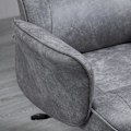 Miniatyrbillede 3 af 6: Rootz Kontorstol - Skrivebordsstol - Drejestol - Ergonomisk arbejdsstol - Lysegrå - 67 x 69 x 92-102 cm